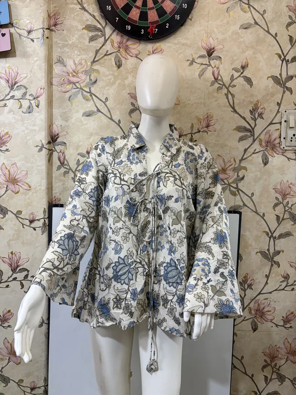 Blue_and_Beige_Floral_Top