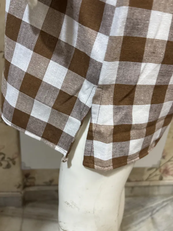 Brown_Checkered_Relaxed_Fit_Shirt_Dress