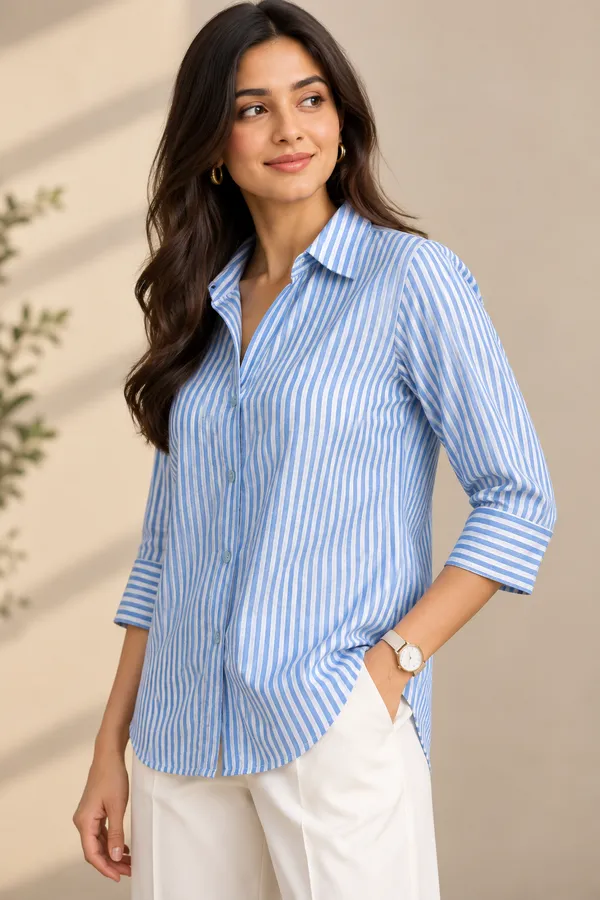 ULTRA_BLUE_STRIPED_SHIRT_