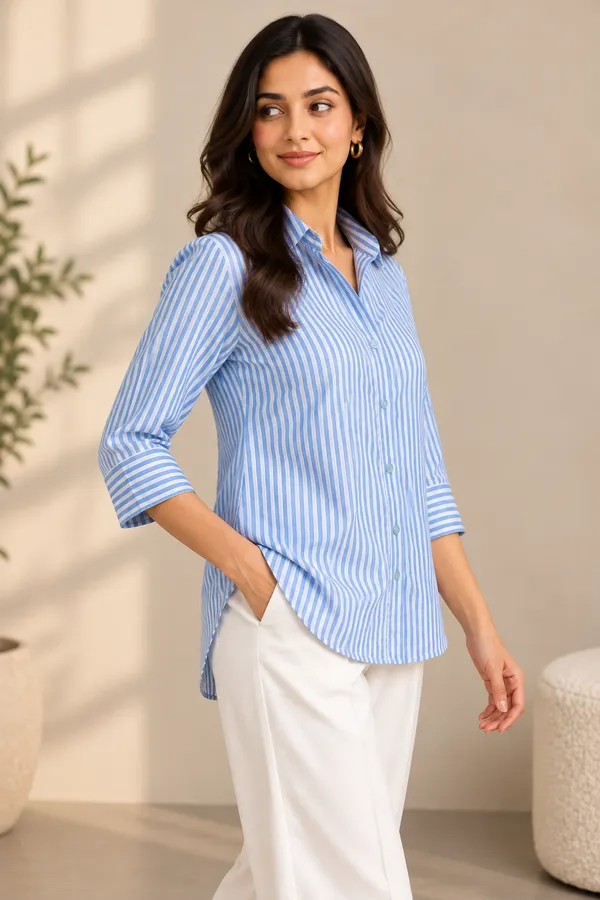 ULTRA_BLUE_STRIPED_SHIRT_