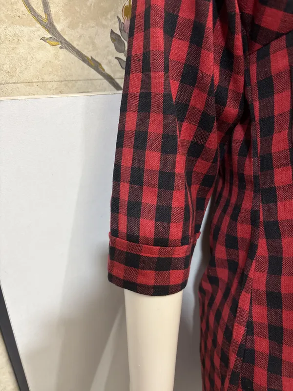 Red_&_Black_Gingham_Shirt_Dress
