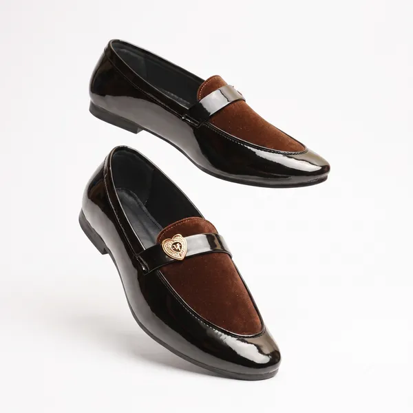 Black_Faux_Leather_Slip-On_Formal_Loafers_For_Men