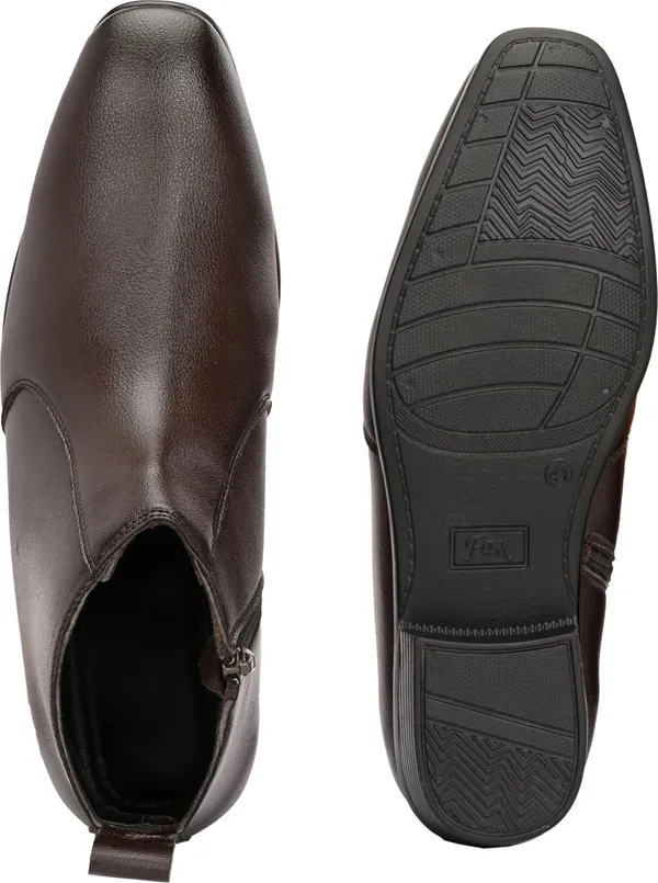 IND_TheShoeCompany_Men's_Raspberry_Chelsea_Boots_Stylish_Casual_and_Formal_Ankle_Boots_Boots_For_Men_(Brown_,_6)