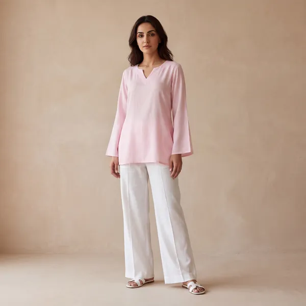 Pink_Straight_Kurta_Pant_Set_for_Women