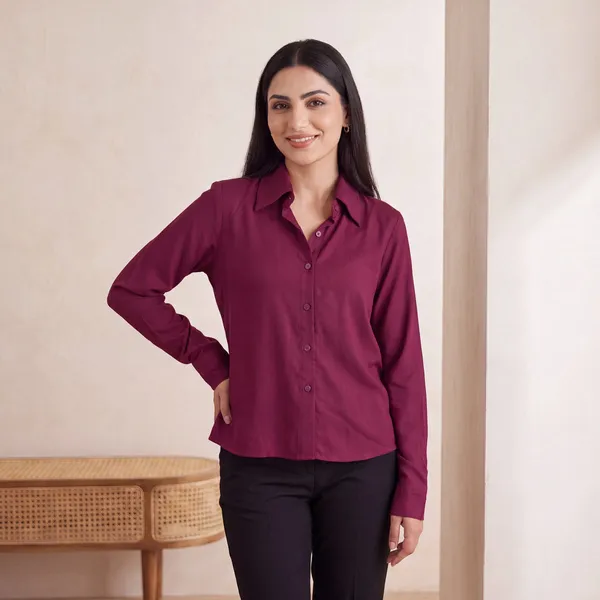 Berry_Maroon_Rayon_Shirt