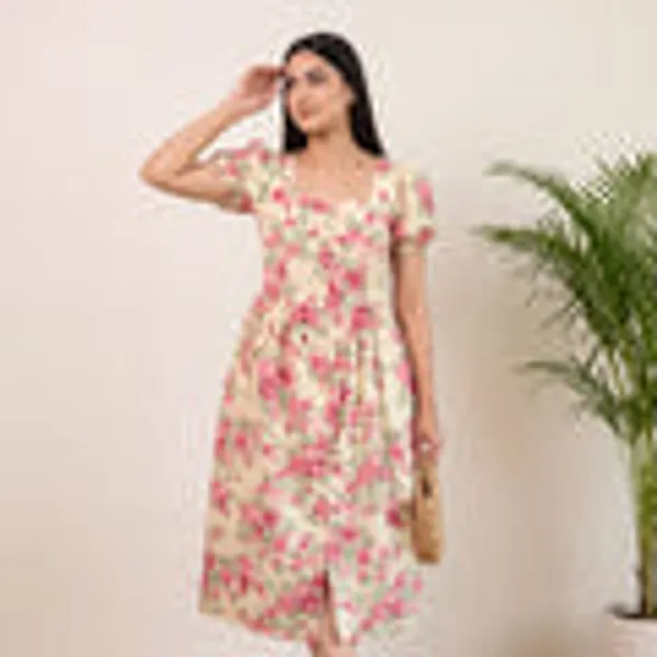 Buttery_Ivory_Rose_Print_Cotton_Maxi_Dress