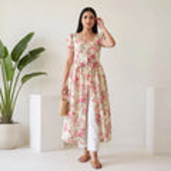 Buttery_Ivory_Rose_Print_Cotton_Maxi_Dress