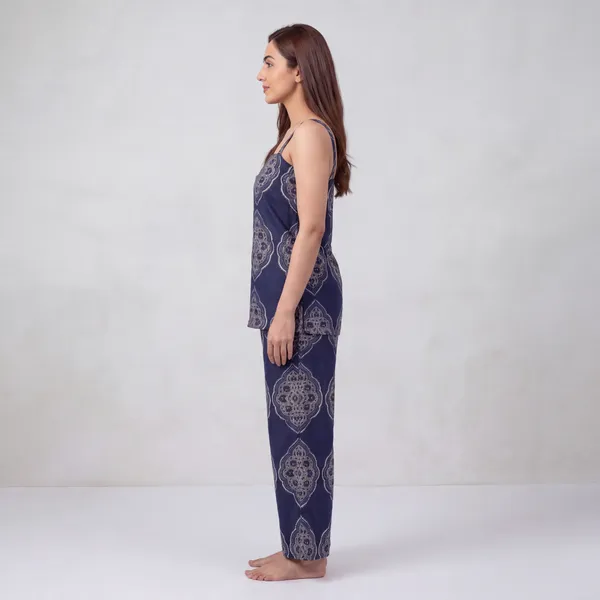 Navy_Printed_Sleeveless_Pajama_Set_for_Women