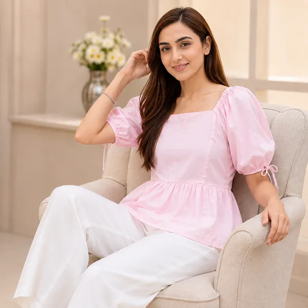 Pink_Peplum_Top_for_Women