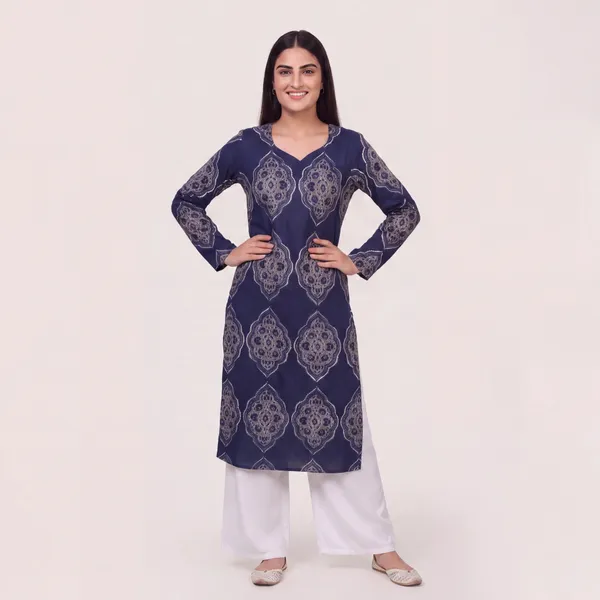 Navy_Blue_Printed_Straight_Kurta_for_Women