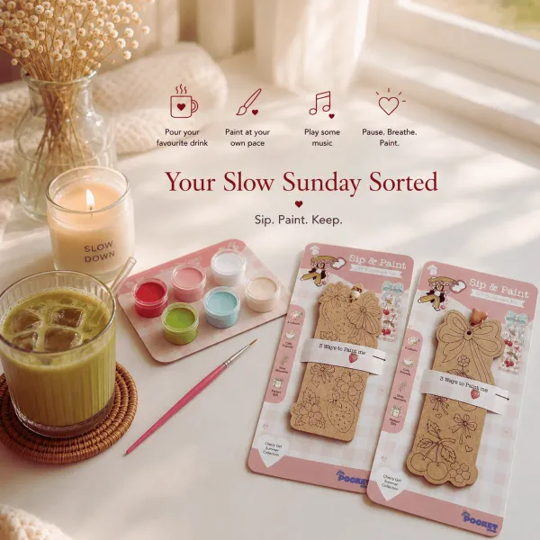 Cherry_Girl_Summer_Diy_Wooden_Bookmark_Sip_And_Paint_Kit