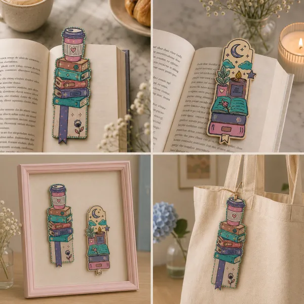 Reading_Girl_Era_Diy_Wooden_Bookmark_Sip_And_Paint_Kit