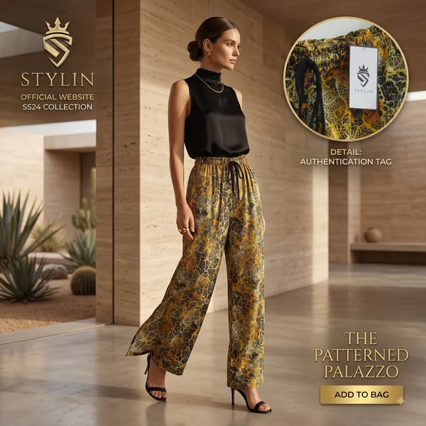 Yellow_Printed_Wide_Leg_Palazzo_Pants_For_Women