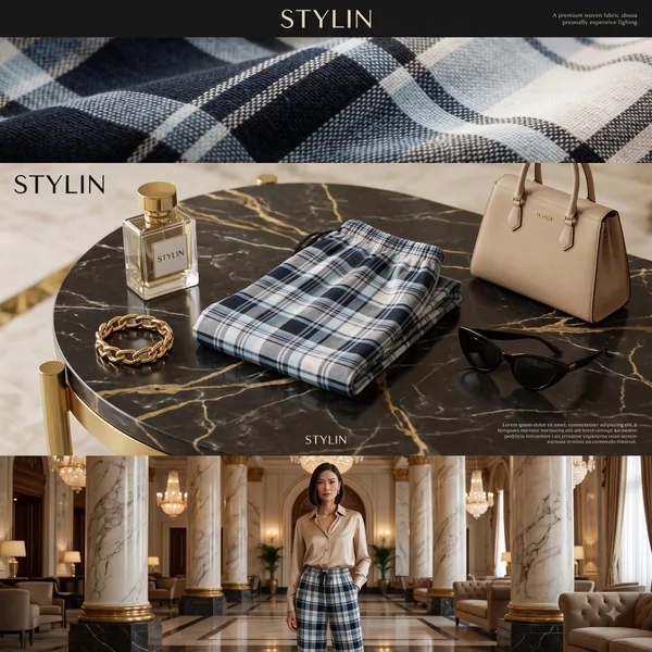 Blue_Plaid_Wide_Leg_Trousers_for_Women