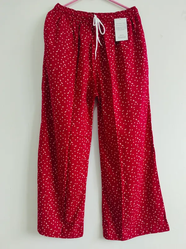 Red_Printed_Wide_Leg_Pajama_Pants_for_Women