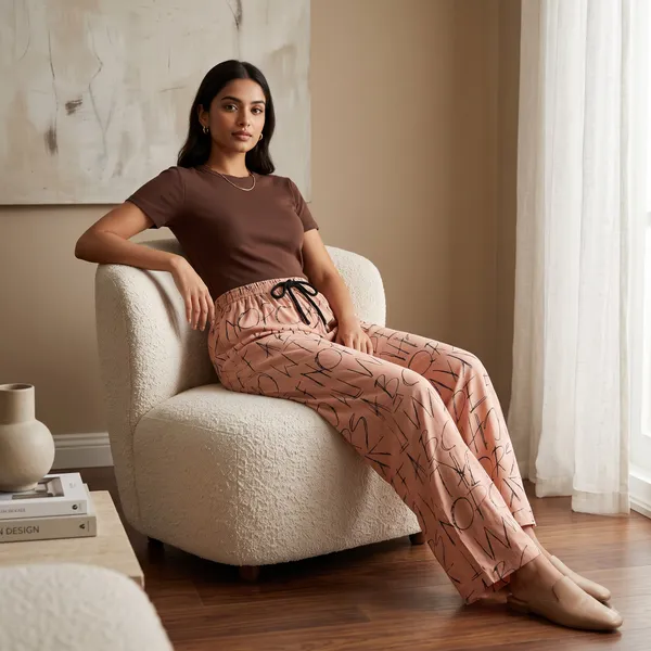 Brown_Abstract_Print_Relaxed_Fit_Sleepwear_Set_for_Women