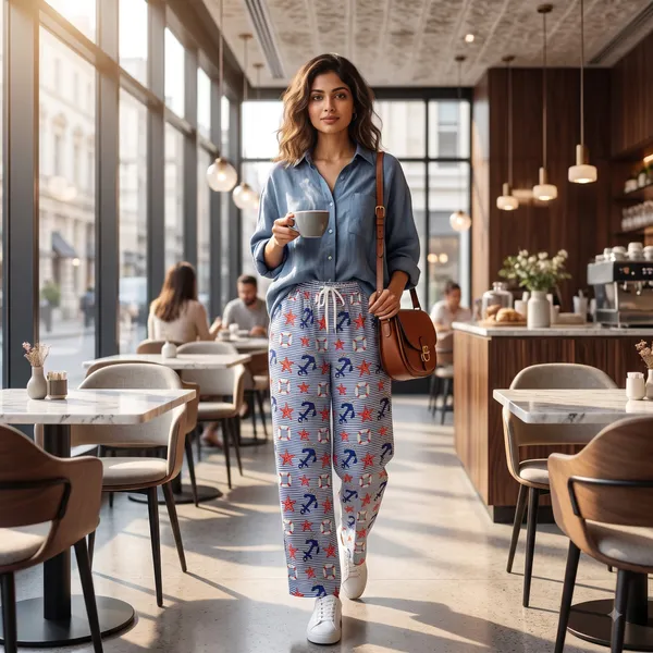 Blue_Nautical_Print_Wide_Leg_Trousers_for_Women