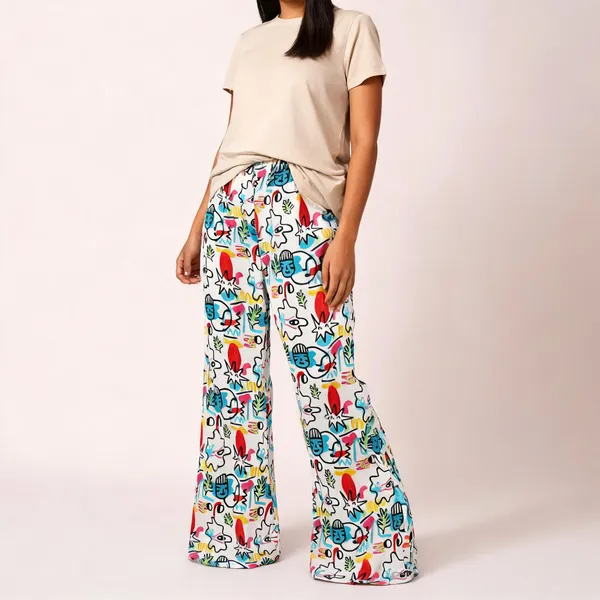 White_Rayon_Wide_Leg_Graphic_Print_Palazzo_Pant_For_Women