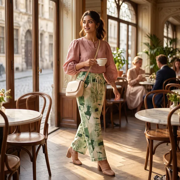 Green_Printed_Wide_Leg_Trousers_for_Women