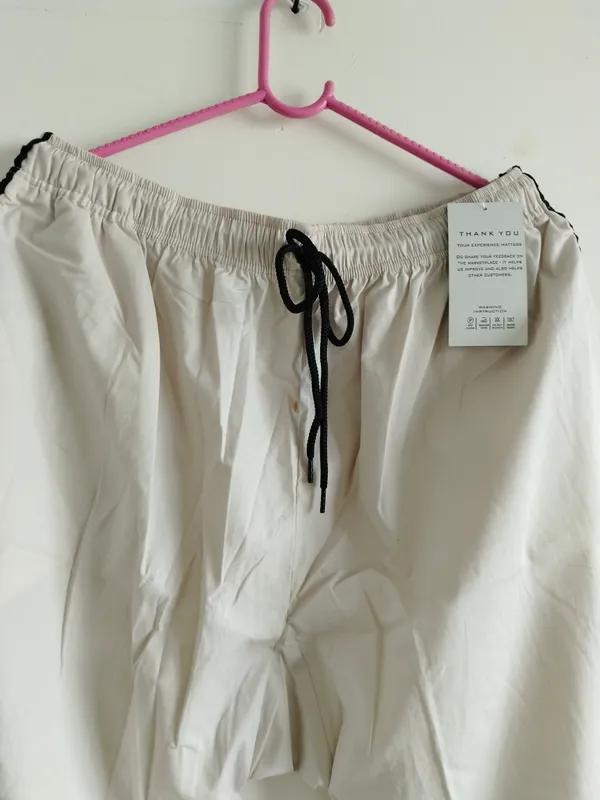 Cream_Relaxed_Fit_Drawstring_Trousers_for_Women