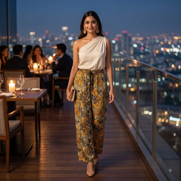 Yellow_Printed_Wide_Leg_Palazzo_Pants_For_Women