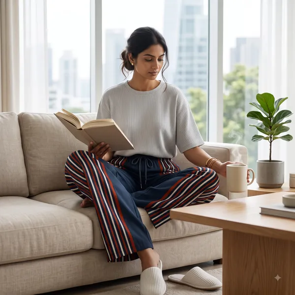 Navy_Striped_Wide_Leg_Trousers_for_Women