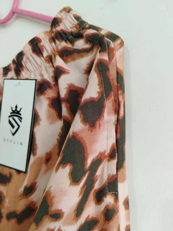 Brown_Camouflage_Drawstring_Shorts_for_Men