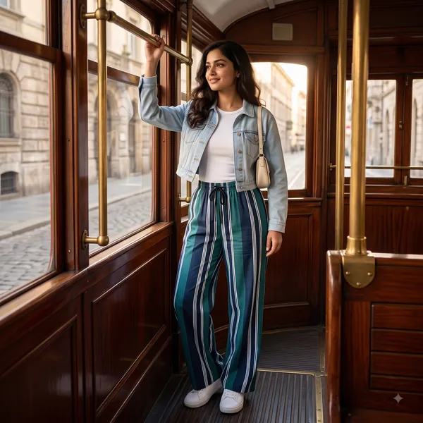 Teal_Striped_Wide_Leg_Trousers_for_Women