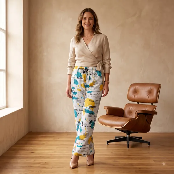 White_Rayon_Wide_Leg_Abstract_Print_Palazzo_Pant_For_Women