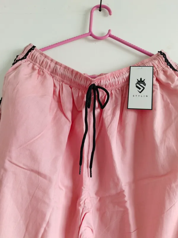 Pink_Wide_Leg_Drawstring_Pants_for_Women