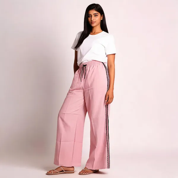 Pink_Rayon_Wide_Leg_Drawstring_Palazzo_Pant_For_Women