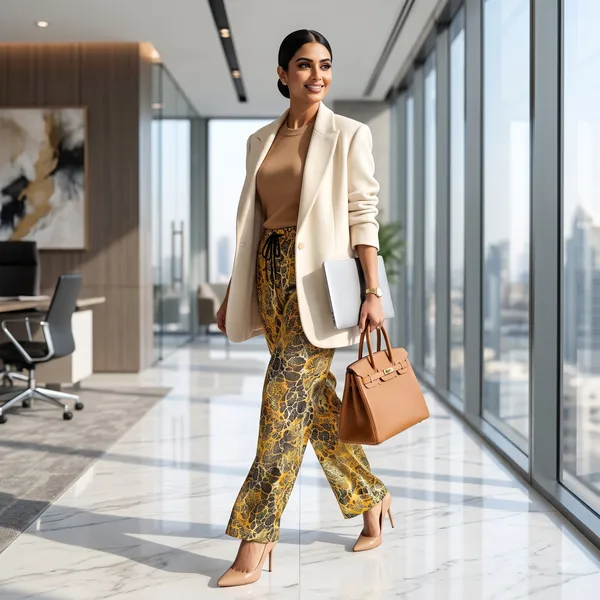 Yellow_Printed_Wide_Leg_Palazzo_Pants_For_Women