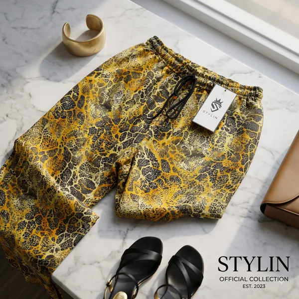 Yellow_Printed_Wide_Leg_Palazzo_Pants_For_Women