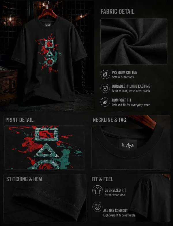 Premium_Graphic_Printed_Oversized_Black_Tee_260_Gsm
