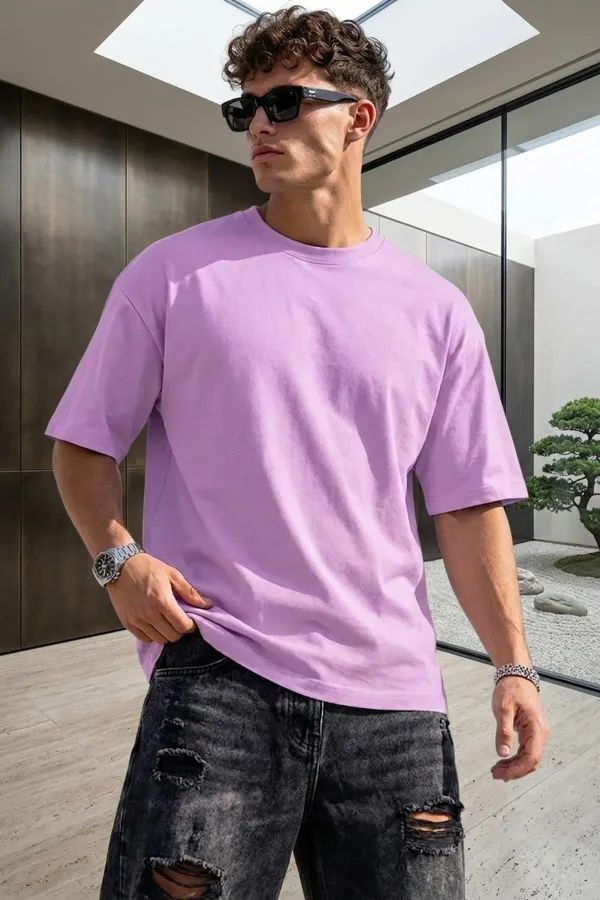 Premium_Oversized_Lavender_Tee_260_Gsm