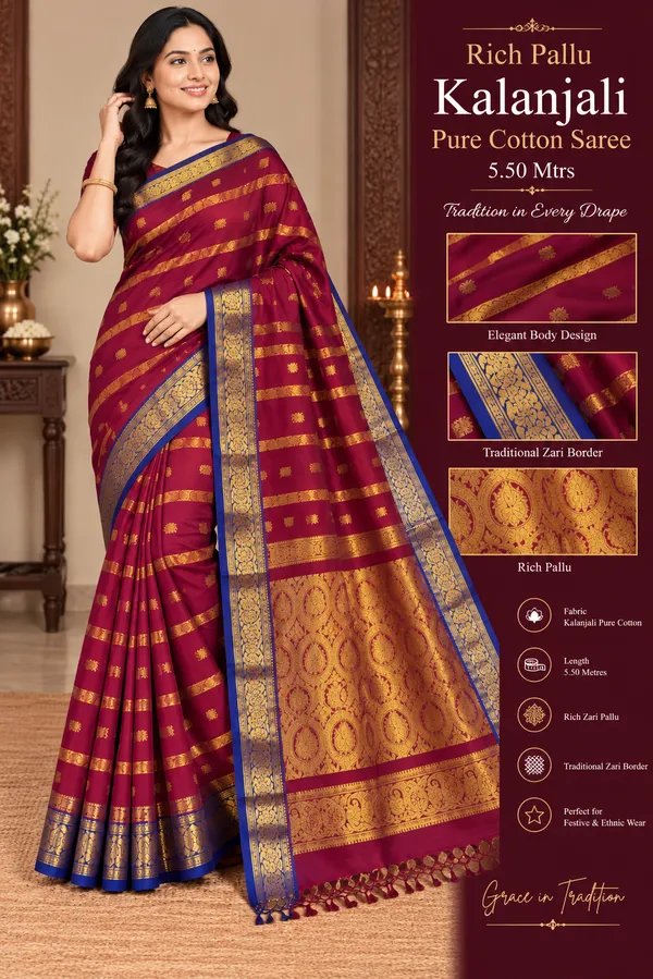 Rich_pallu_kalanjali_pure_cotton_5.5_mtrs_saree