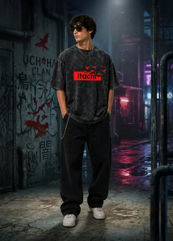 Itachi_Print_Premium_Oversized_Tee_260_Gsm