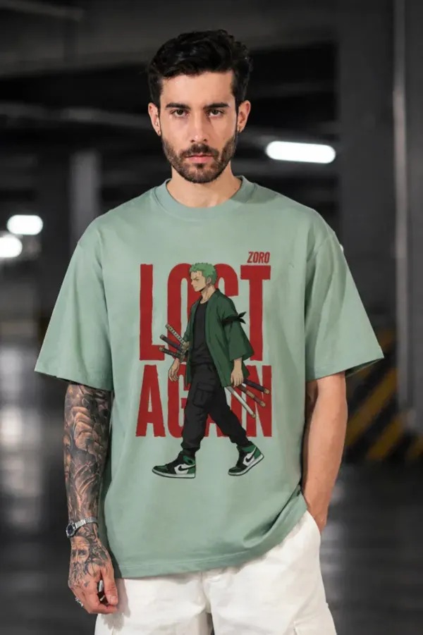 Roronoa_Zoro_Lost_Again_Premium_Cotton_Oversized_T_Shirt