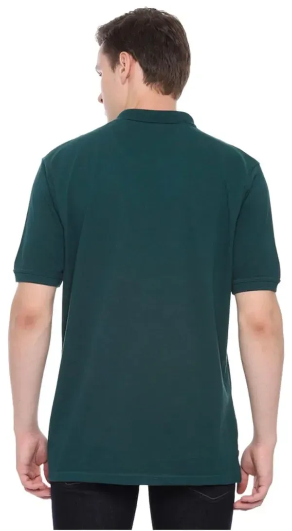 Teal_Colorblock_Polo_T_Shirt_For_Men