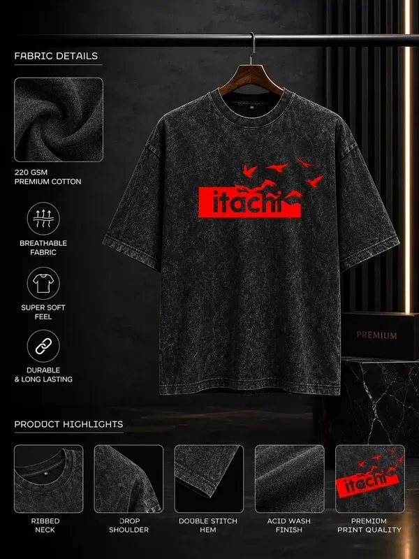 Itachi_Print_Premium_Oversized_Tee_260_Gsm