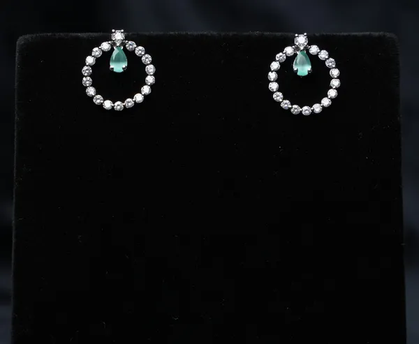 Glamour_Circle_Drop_Earrings