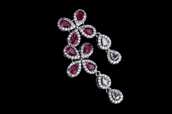 Elegant_Pink_Teardrop_Floral_Necklace_&_Earrings_Set