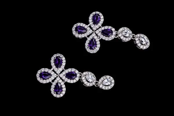 Elegant_Purple_Teardrop_Floral_Necklace_&_Earrings_Set