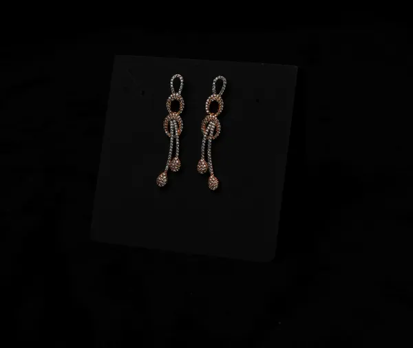 Golden_Knot_Cz_Necklace_Set