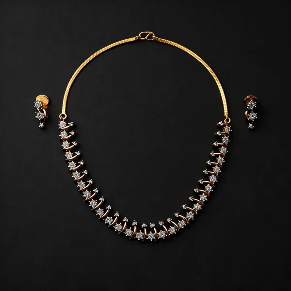 Golden_Radiance_Cz_Necklace_Set