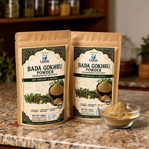 Vishav_Ayurveda_Bada_Gokhru_Powder_Urinary_Health_Pack_Of_2