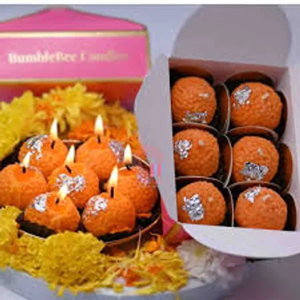 Orange_Ladoo_Design_Diya_Candles