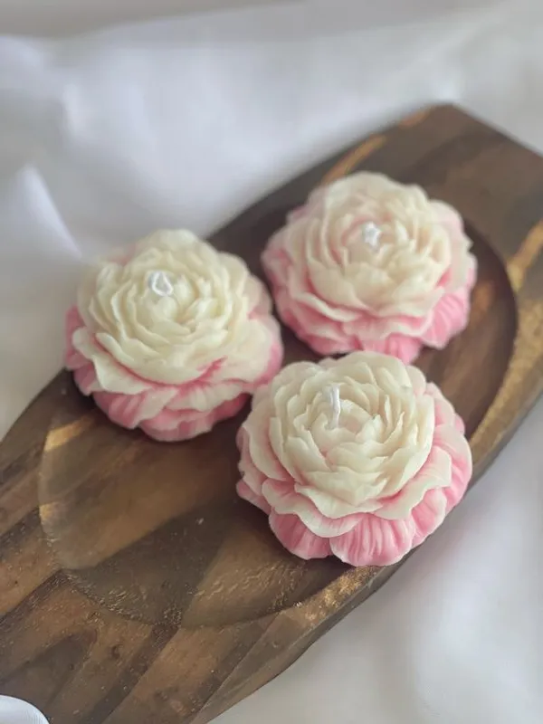 Blooing_Peony_Flower_Candle_Set__(Assorted)