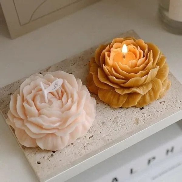 Blooing_Peony_Flower_Candle_Set__(Assorted)