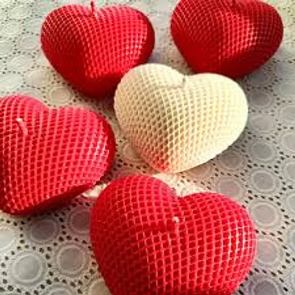 Romantic_Textured_Heart_Shaped_Candles__(Assorted)